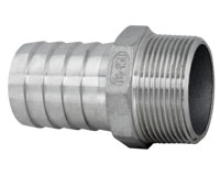 Штуцер шланговый НР 3/8 x 16 AISI 316 в Екатеринбурге