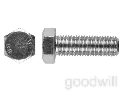 Болт с шестигранной головкой DIN 933 с полной резьбой AISI 304/316 в Екатеринбурге