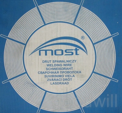 Сварочная проволока MOST 308LSi, d1,2, D300, 15kg с аттестацией НАКС в Екатеринбурге