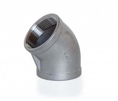 Отвод 45 ВР/ВР DN50 (60.3) 2" AISI 316 в Екатеринбурге